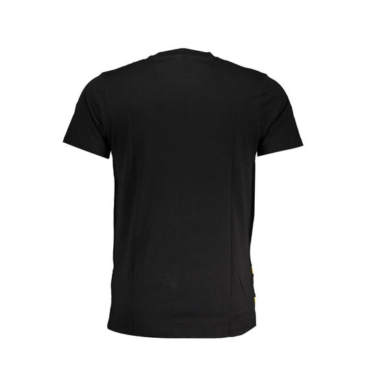 Cavalli Class Black Cotton T-Shirt Mens T-Shirt