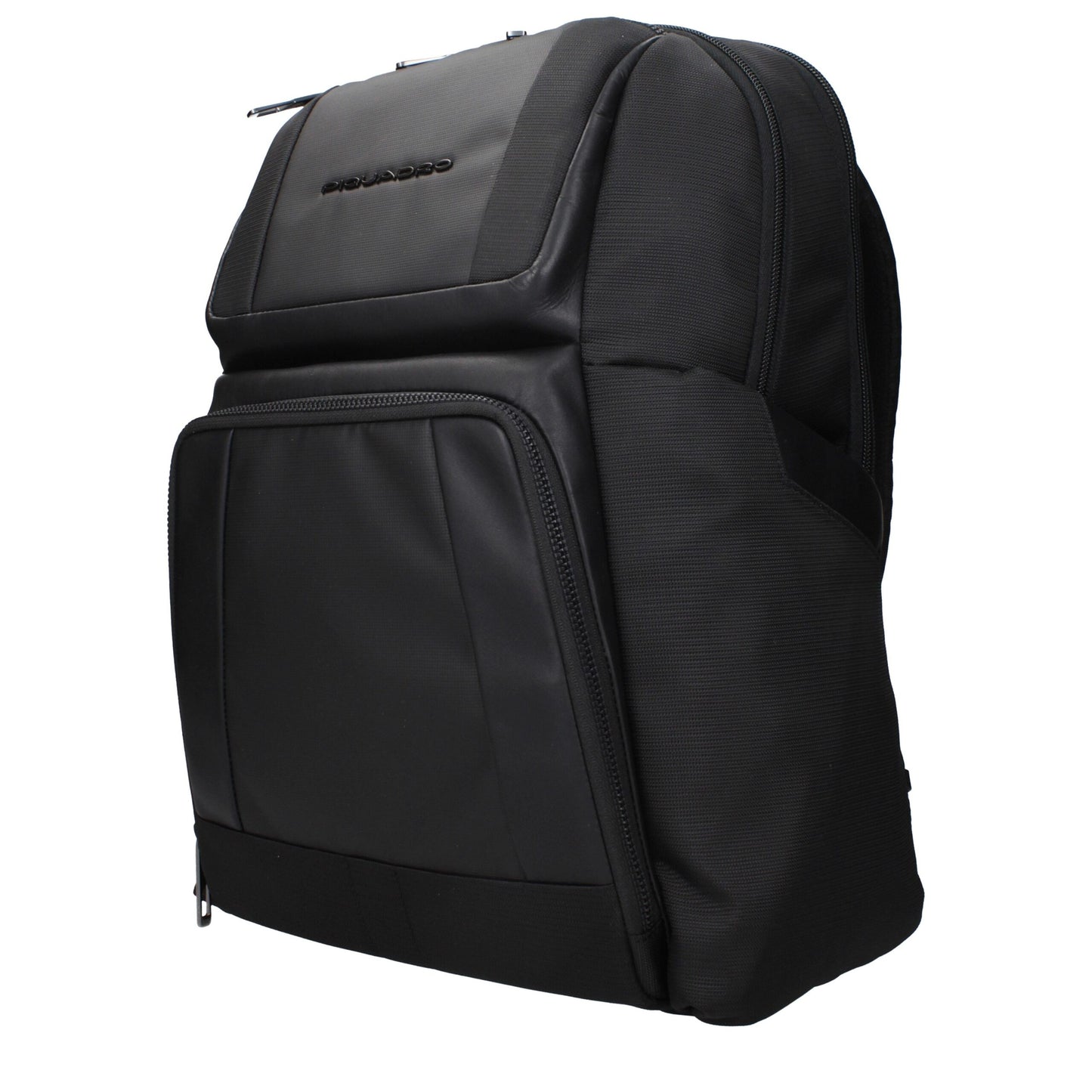 Piquadro Black Nylon Backpack Mens Backpack