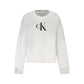 Calvin Klein White Cotton Sweatshirt