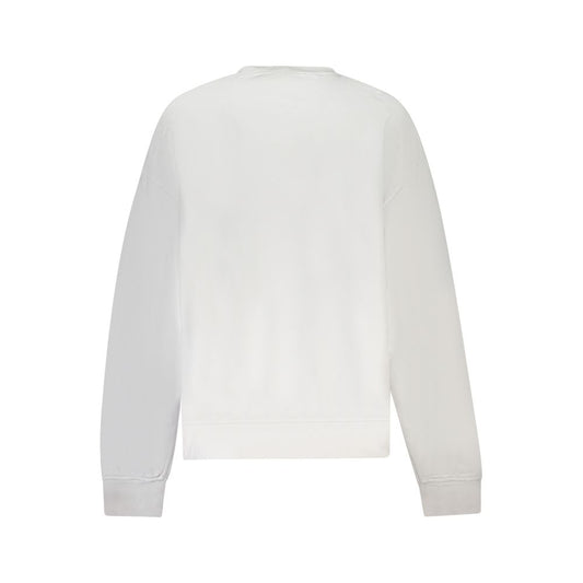 Calvin Klein White Cotton Sweatshirt