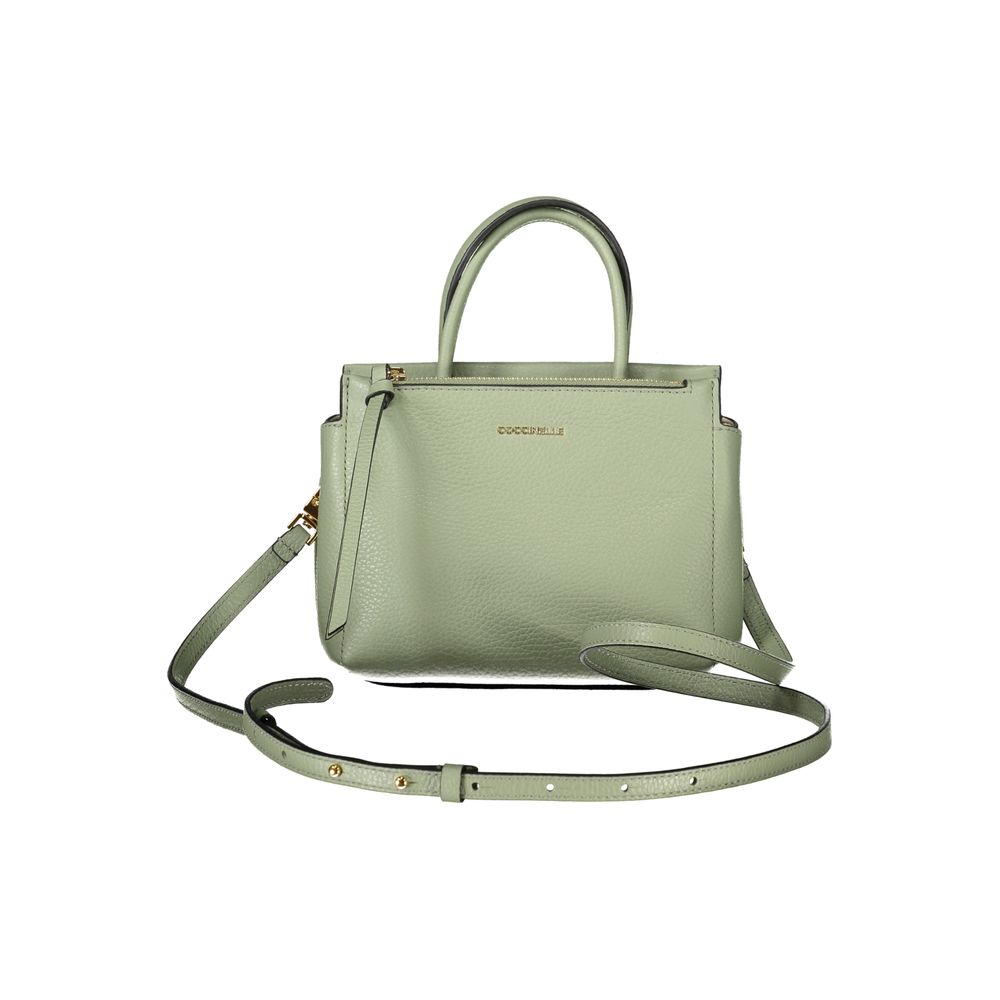 Coccinelle Green Leather Handbag