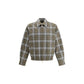 Burberry Check pattern wool Harrington Jacket Mens Jacket
