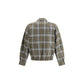 Burberry Check pattern wool Harrington Jacket Mens Jacket