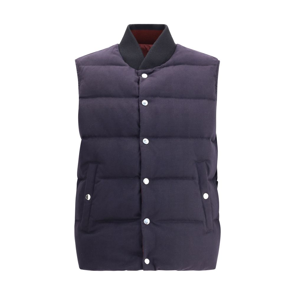 Dolce & Gabbana Reversible Down Vest Mens Jacket