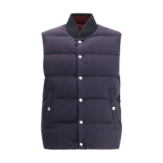 Dolce & Gabbana Reversible Down Vest Mens Jacket