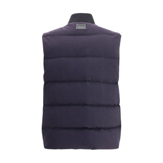 Dolce & Gabbana Reversible Down Vest Mens Jacket