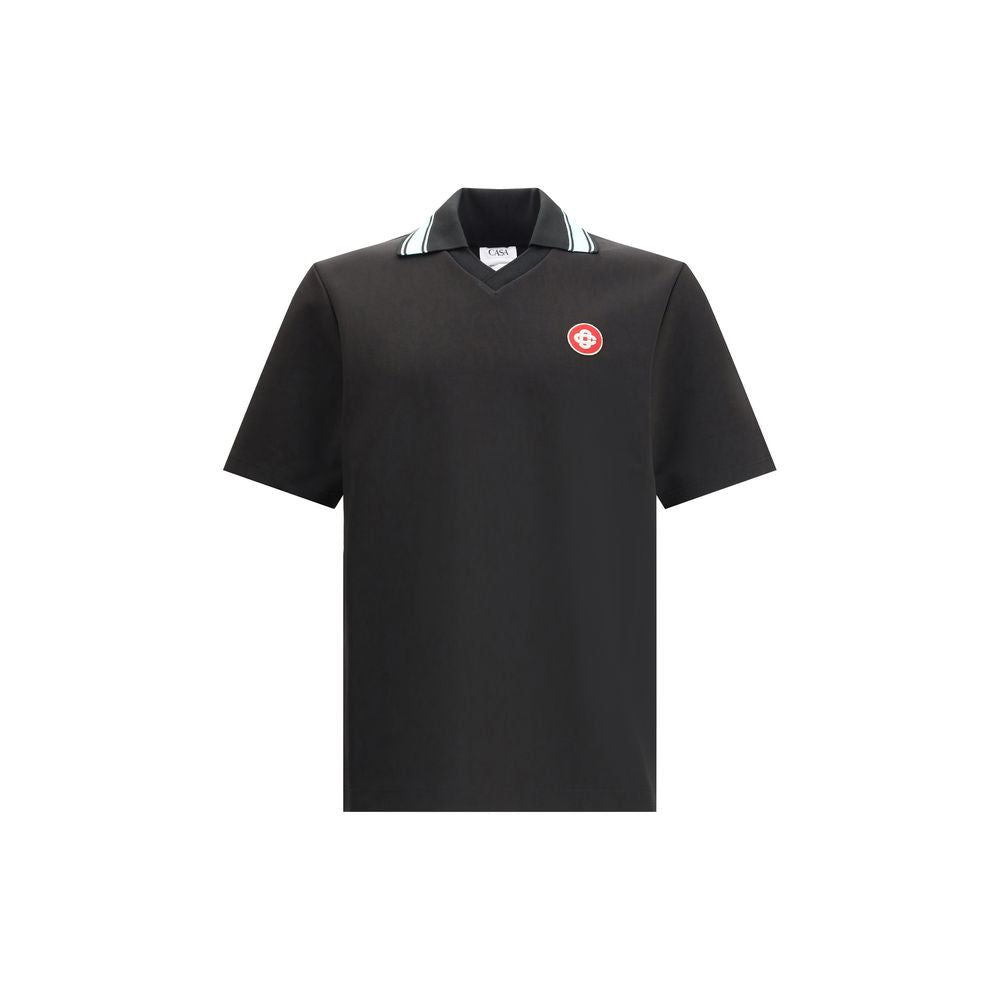 Casablanca Polo Shirt with logo patch Mens T-Shirt