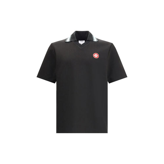 Casablanca Polo Shirt with logo patch Mens T-Shirt