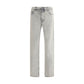 Haikure Blue Cotton Straight-Leg Jeans