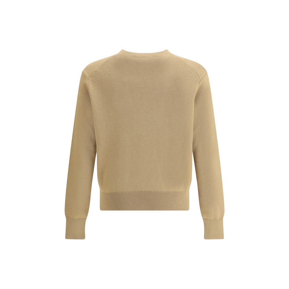 Ami Paris Pull Col Rond Ami De Coeur Mens Sweater