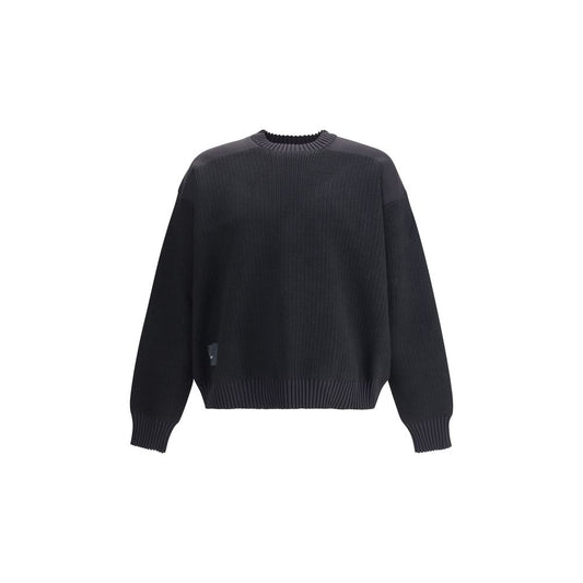 Y-3 Wool padded crew Sweater Mens Sweater