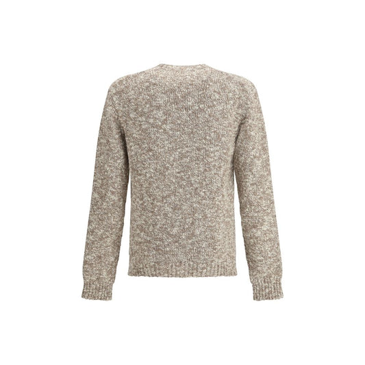 Dolce & Gabbana Shaved wool crew neck Sweater Mens Sweater
