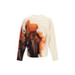 Y-3 AOP Crew Sweater Mens Sweater