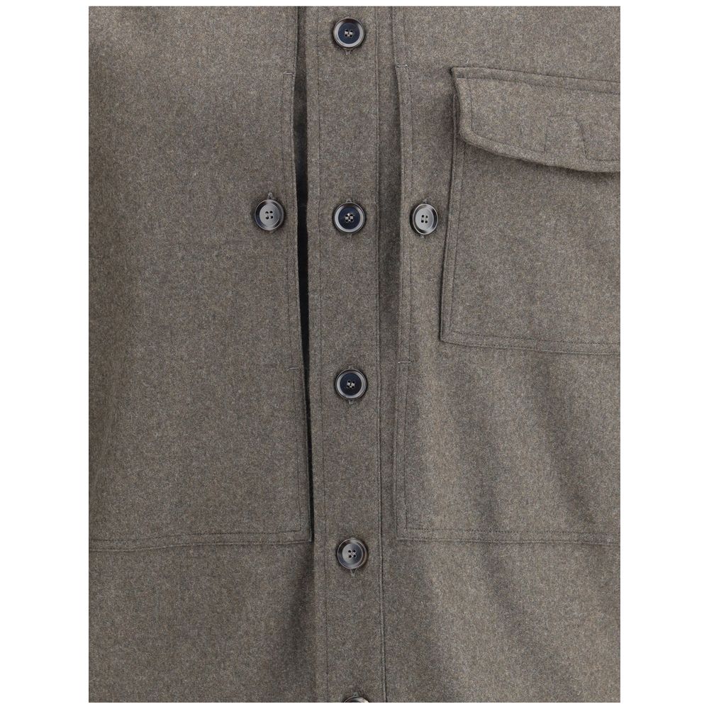Brioni Wool Jacket Mens Jacket