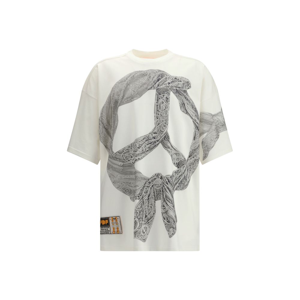 PDF Channel The Boy White Flake T-Shirt Mens T-Shirt