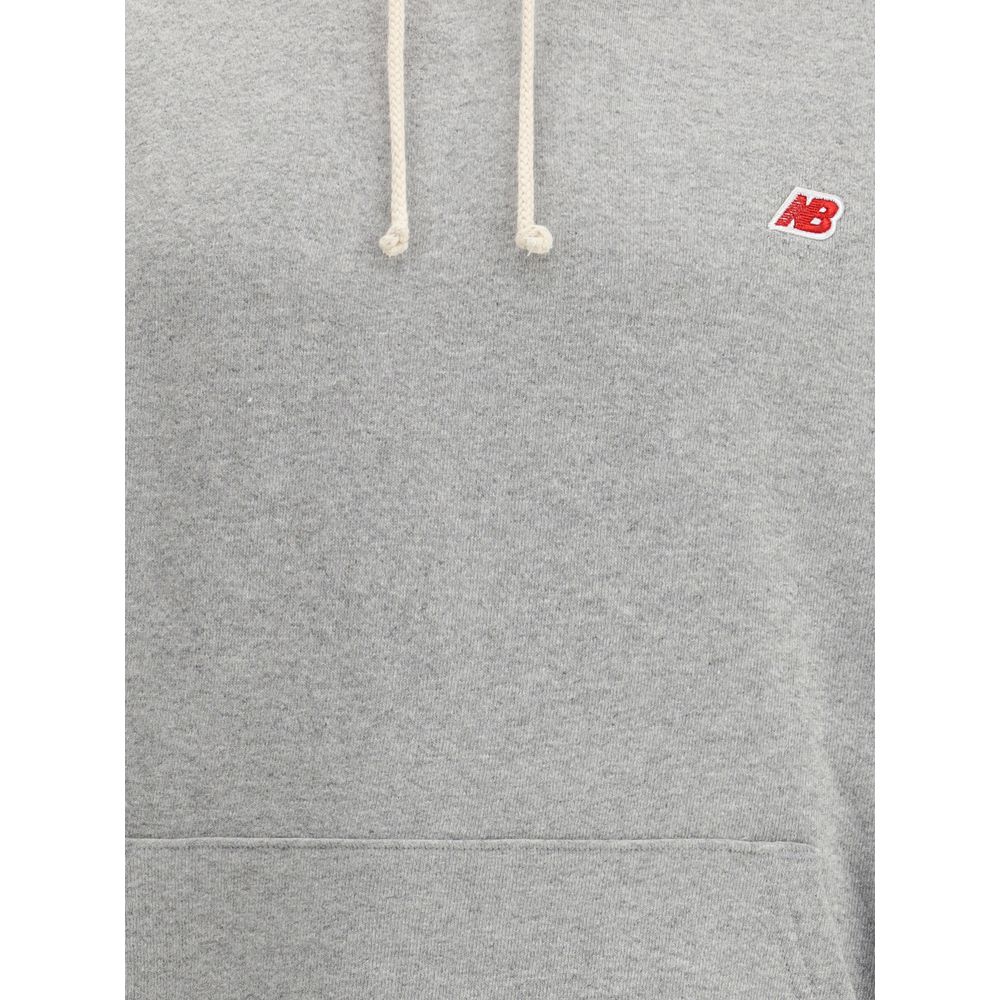 New Balance Hoodie with mini logo Mens Sweater