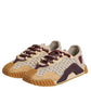 Dolce & Gabbana Beige Neoprene DG Logo NS1 Lace Sneakers Shoes