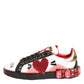 Dolce & Gabbana Multicolor Portofino Low Top Sneakers Shoes