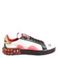 Dolce & Gabbana Multicolor Portofino Low Top Sneakers Shoes