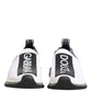Dolce & Gabbana Black White Slip On Sorrento Sneakers Shoes