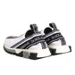 Dolce & Gabbana Black White Slip On Sorrento Sneakers Shoes