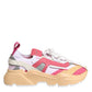 Dolce & Gabbana Multicolor Leather Daymaster Low Top Sneakers Shoes