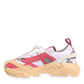 Dolce & Gabbana Multicolor Leather Daymaster Low Top Sneakers Shoes
