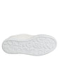 Dolce & Gabbana White Miami Leather Low Top Sneakers Shoes
