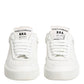 Dolce & Gabbana White Miami Leather Low Top Sneakers Shoes