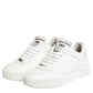 Dolce & Gabbana White Miami Leather Low Top Sneakers Shoes