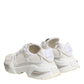 Dolce & Gabbana Airmaster White Women Low Top Sneakers Shoes
