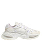 Dolce & Gabbana Airmaster White Women Low Top Sneakers Shoes