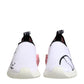 Dolce & Gabbana White Pink Low Top Sorrento Sneakers Shoes