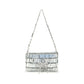Self-Portrait Silver crystal bow mini Shoulder Bag Womens Shoulder Bag