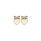 Self-Portrait Heart shaped bow Earrings Womens Earrings