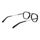 Ermenegildo Zegna Black Metal Glasses (Frames)