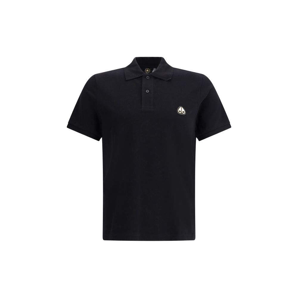 Moose Knuckles Everett Gold Polo Shirt Mens T-Shirt