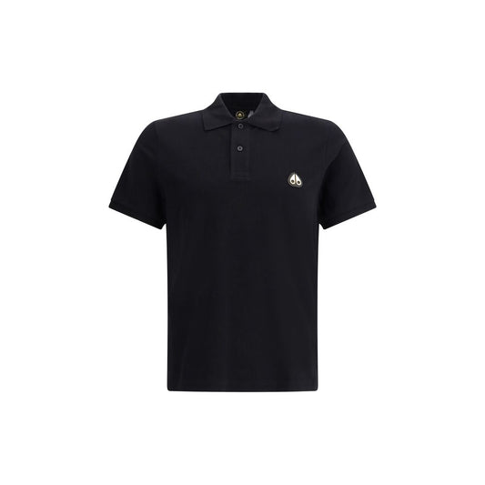 Moose Knuckles Everett Gold Polo Shirt Mens T-Shirt
