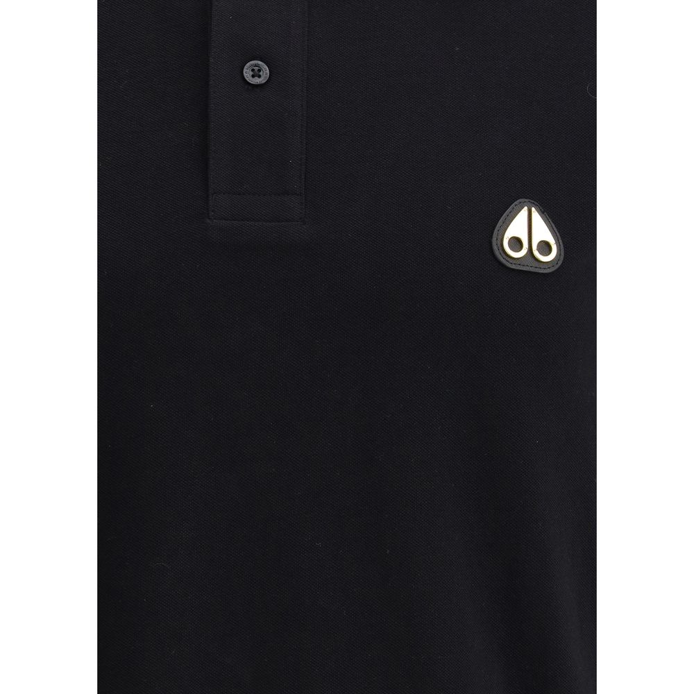 Moose Knuckles Everett Gold Polo Shirt Mens T-Shirt