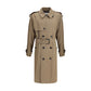 Burberry Long cotton gabardine Trench Coat Mens Jacket