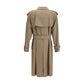 Burberry Long cotton gabardine Trench Coat Mens Jacket