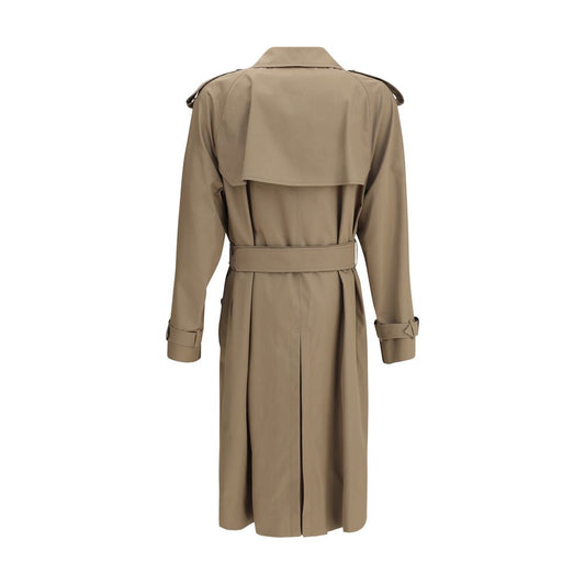 Burberry Long cotton gabardine Trench Coat Mens Jacket