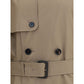 Burberry Long cotton gabardine Trench Coat Mens Jacket