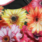 Dolce & Gabbana Multicolor Floral Print Sheath Mini Dress