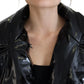 Dolce & Gabbana Polyester Black Shiny Blazer Women Jacket