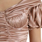 Dolce & Gabbana Pink Silk Stretch Sheath Mermaid Gown Dress