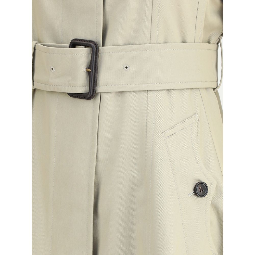 Burberry Beige Cotton Coat