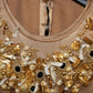 Dolce & Gabbana Gold SPECIAL Piece Runway Crystal Blouse