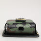 Dolce & Gabbana Multicolor Camouflage Leather Metal Accessory  Airpods Case