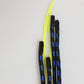 Dolce & Gabbana Blue Yellow Leather Tape String DG Logo Keychain Keyring